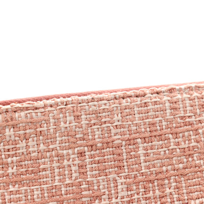 Chanel Canvas Medium Deauville Pouch Pink 8 of 9