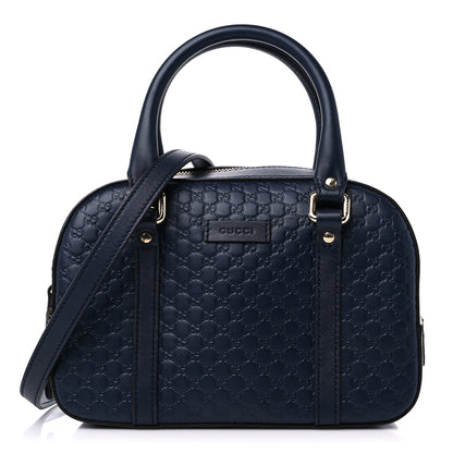 Gucci Soft Microguccissima Small Crossbody Bag Blue 1 of 11