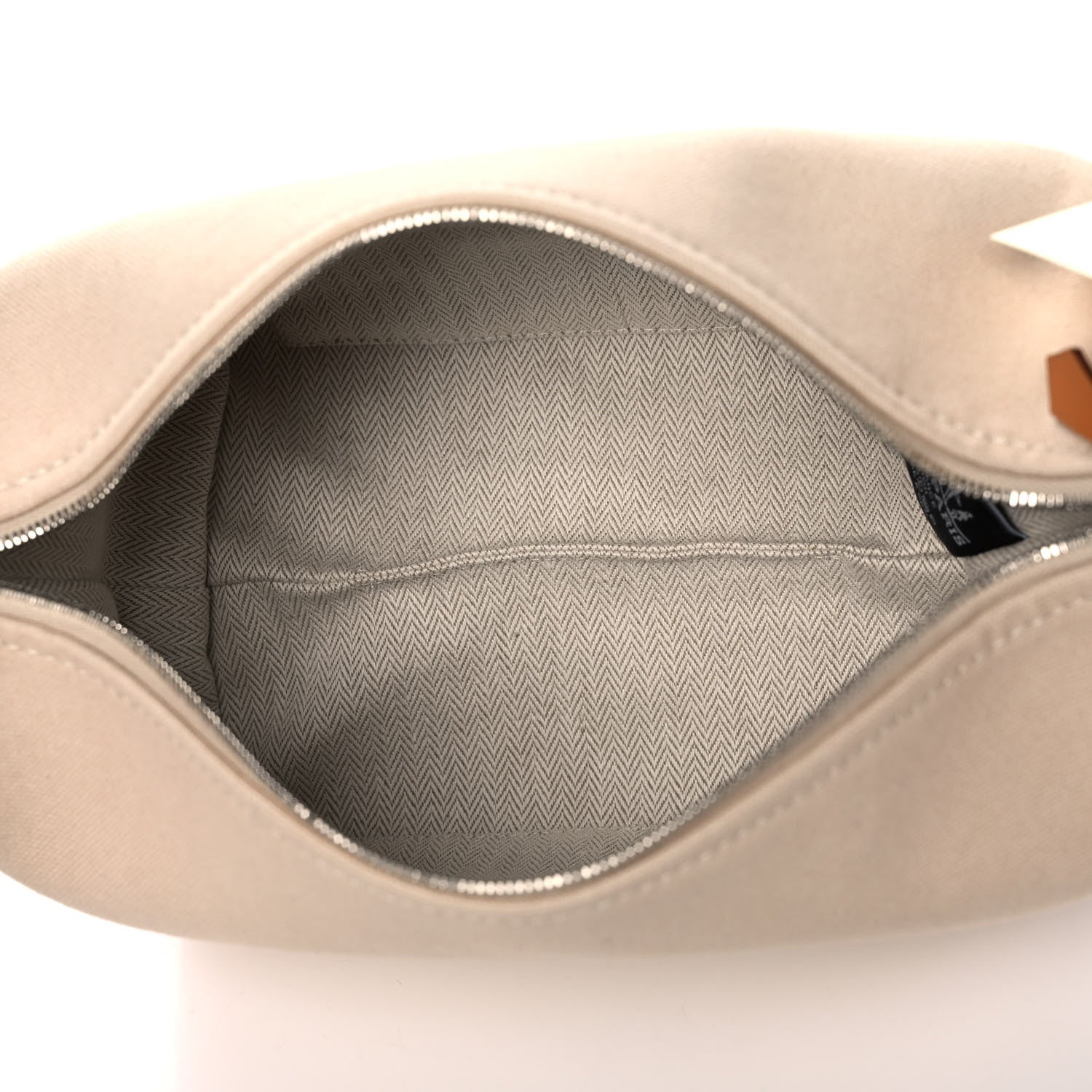 Hermes Canvas Small Bride-A-Brac Pouch Natural 5 of 10