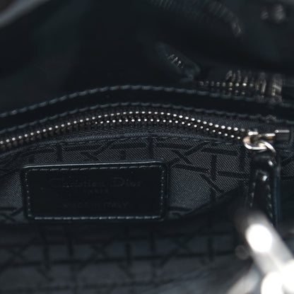 Christian Dior Patent Cannage Mini Lady Dior Black 6 of 9