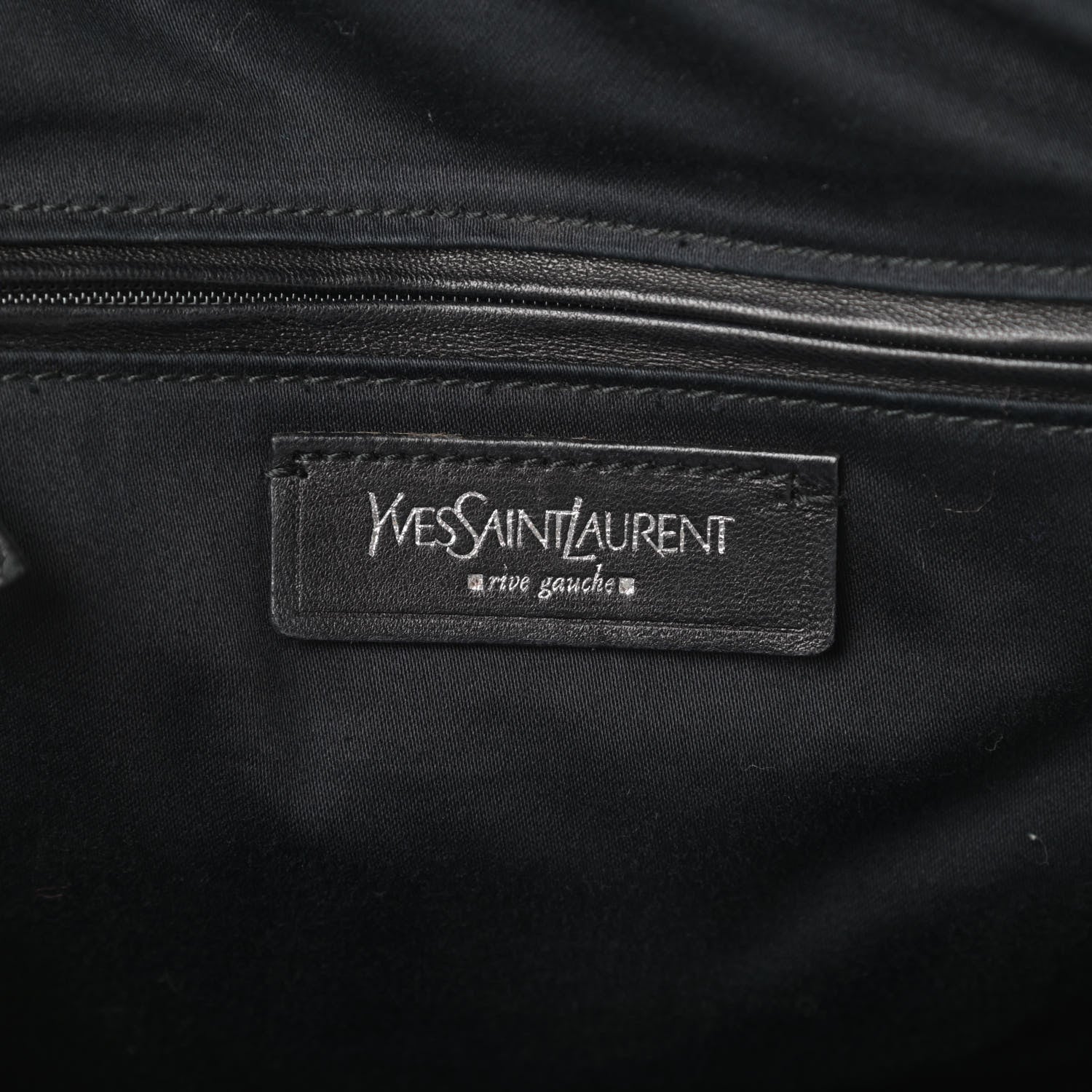 Saint Laurent Textured Patent Medium Easy Y Bag Black 6 of 13