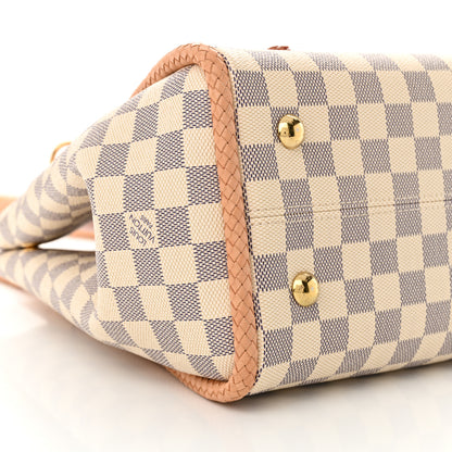 Louis Vuitton Damier Azur Propriano Rose Ballerine 9 of 11
