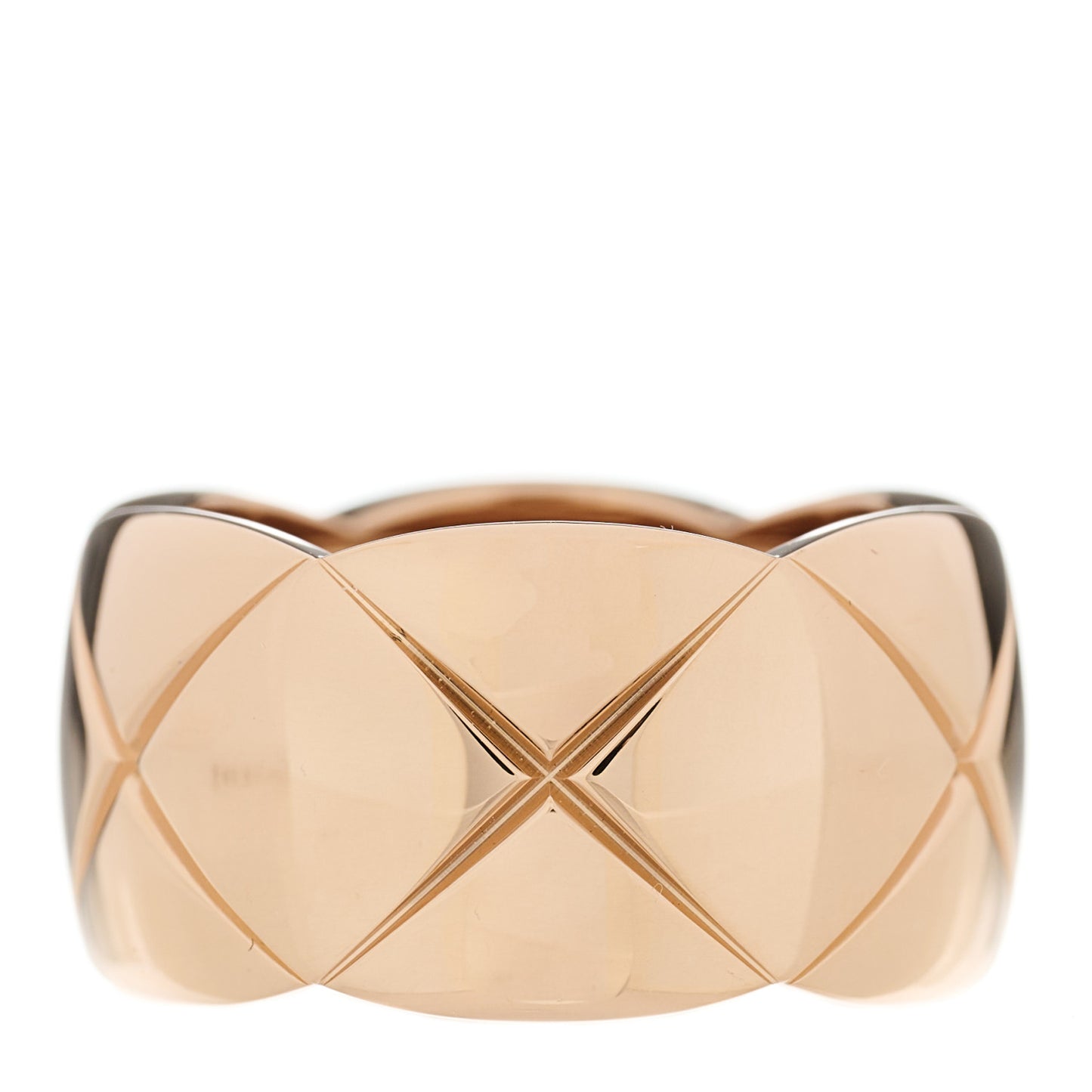 18K Beige Gold Large Coco Crush Ring 53 6.5