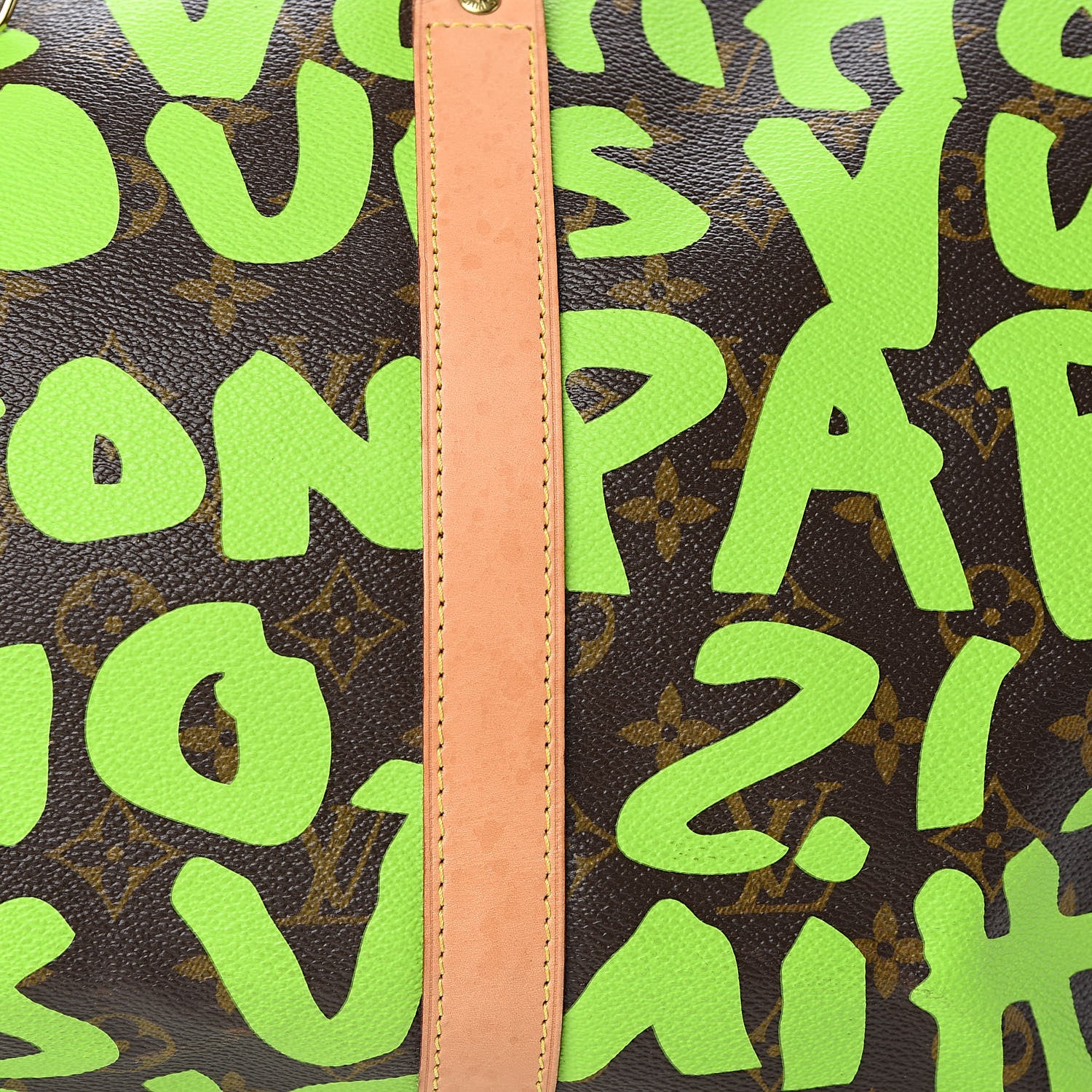 Louis Vuitton Monogram Graffiti Keepall 50 Green 15 of 18