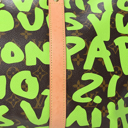 Louis Vuitton Monogram Graffiti Keepall 50 Green 15 of 18