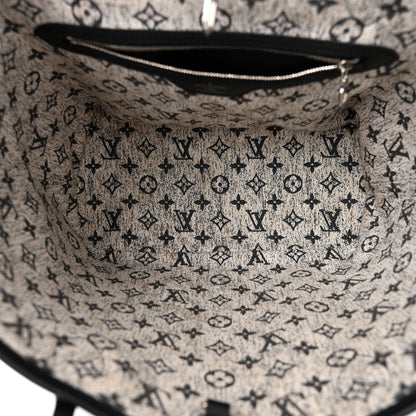 Louis Vuitton Denim Monogram Jacquard Neverfull MM  Grey 5 of 9