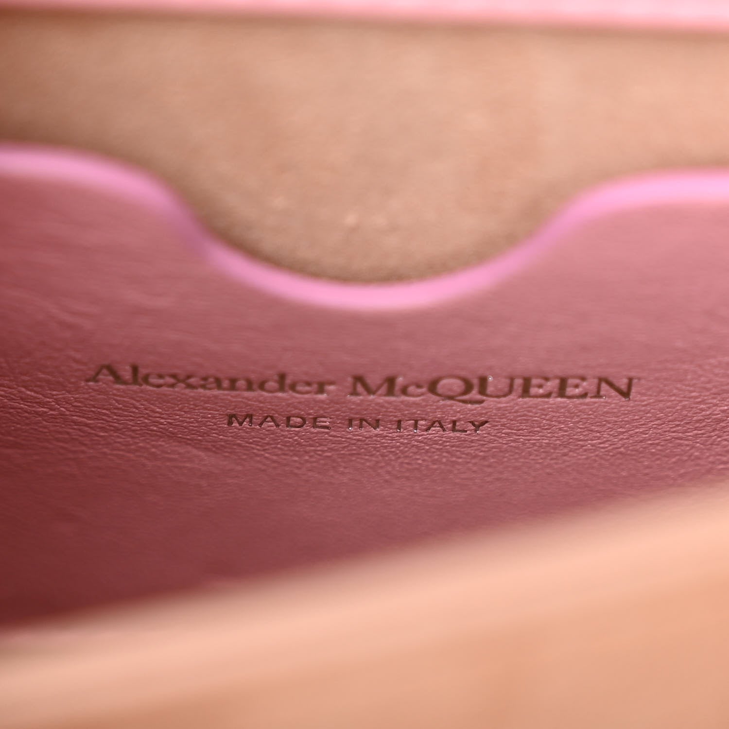 Alexander McQueen Velvet Quilted Knuckle Duster Shoulder Bag Pink 6 of 9