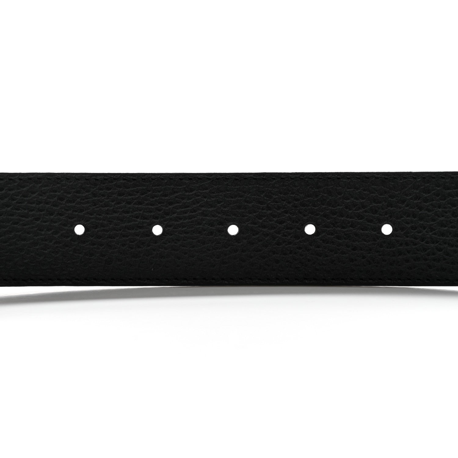 Gucci Calfskin Double G Reversible 37mm Belt 80 32 Black Cocoa 4 of 8