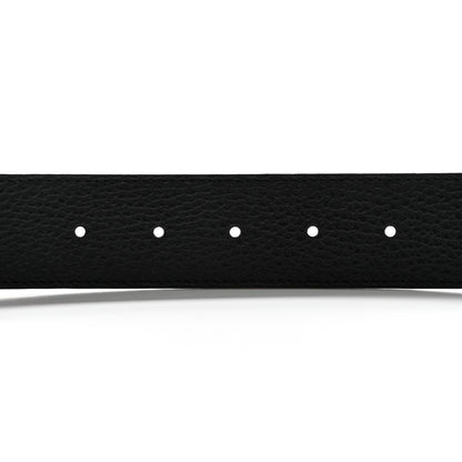 Gucci Calfskin Double G Reversible 37mm Belt 80 32 Black Cocoa 4 of 8