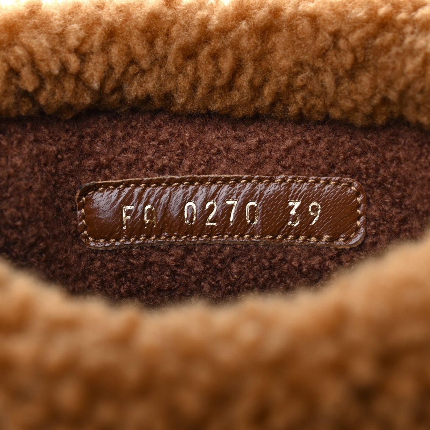 Suede Calfskin Shearling Snowdrop Flat Ankle Boot 39 Cognac