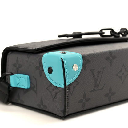 Louis Vuitton Reverse Monogram Eclipse Steamer Wearable Wallet Turquoise 8 of 9