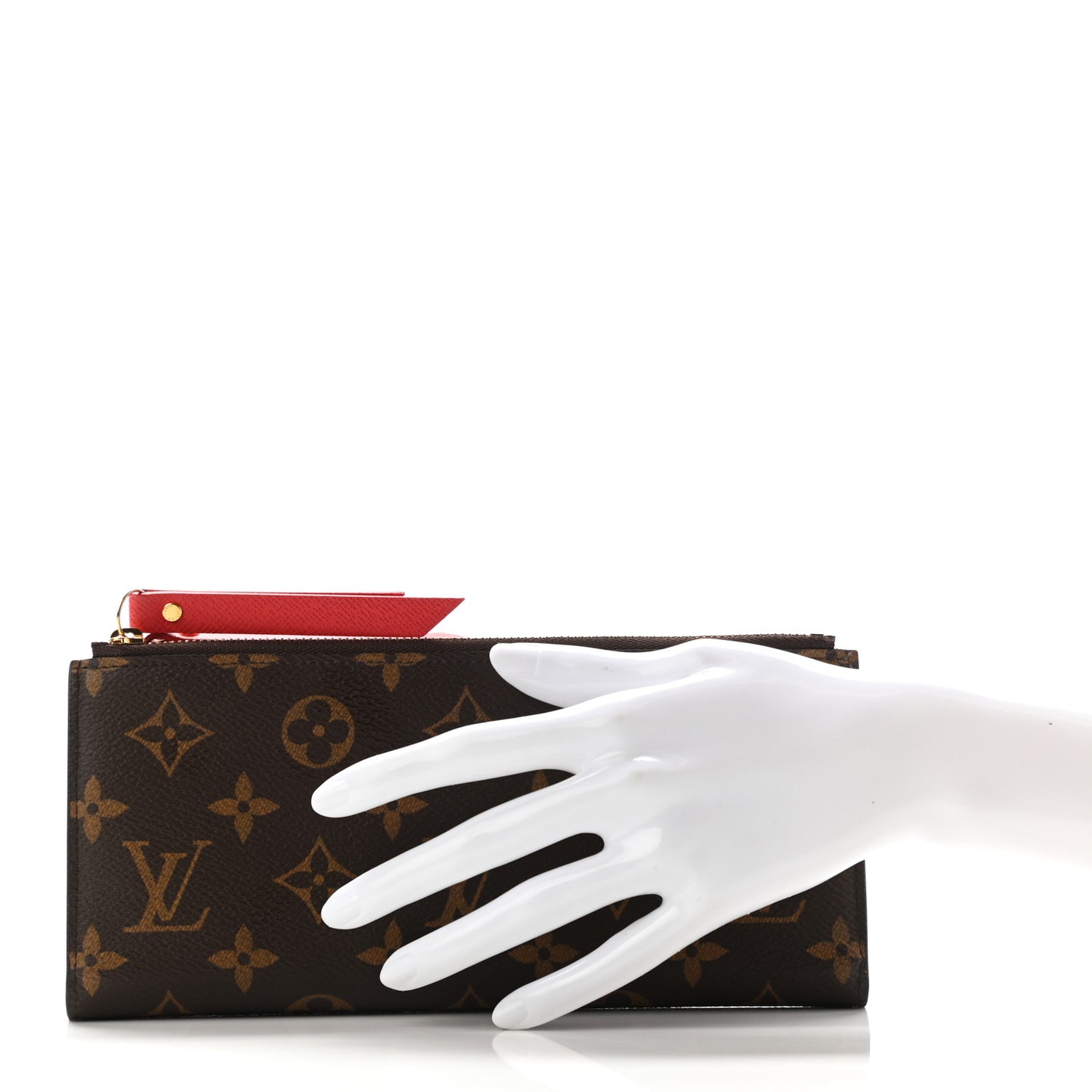 Monogram Adele Wallet Coquelicot