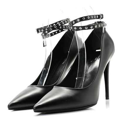 Louis Vuitton Calfskin Call Back Pumps 39.5 Black 3 of 11