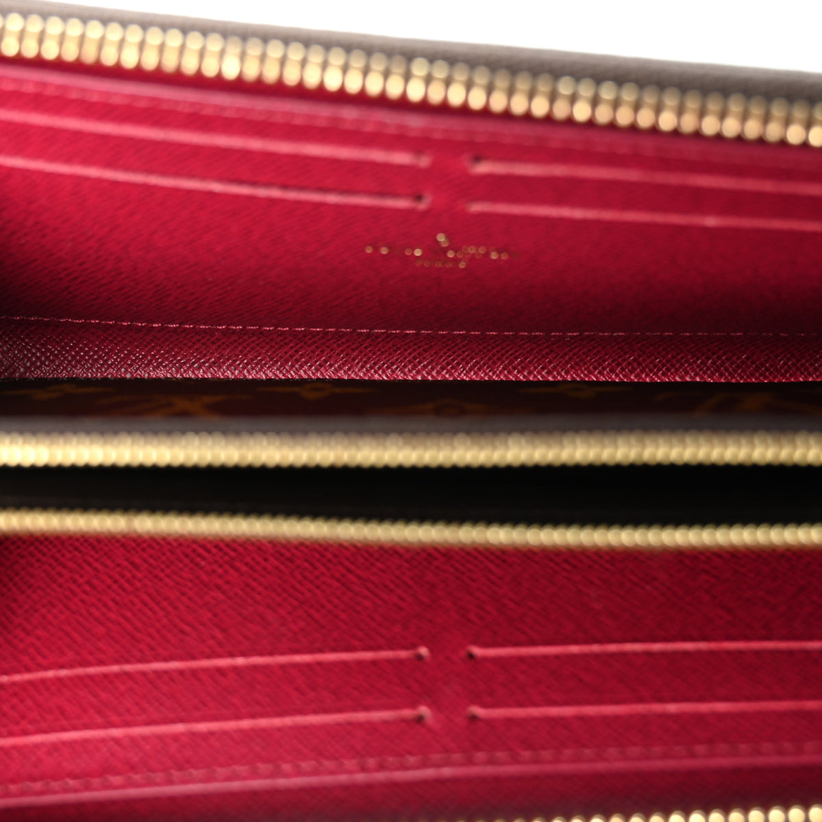 Louis Vuitton Monogram Clemence Wallet Fuchsia 5 of 8