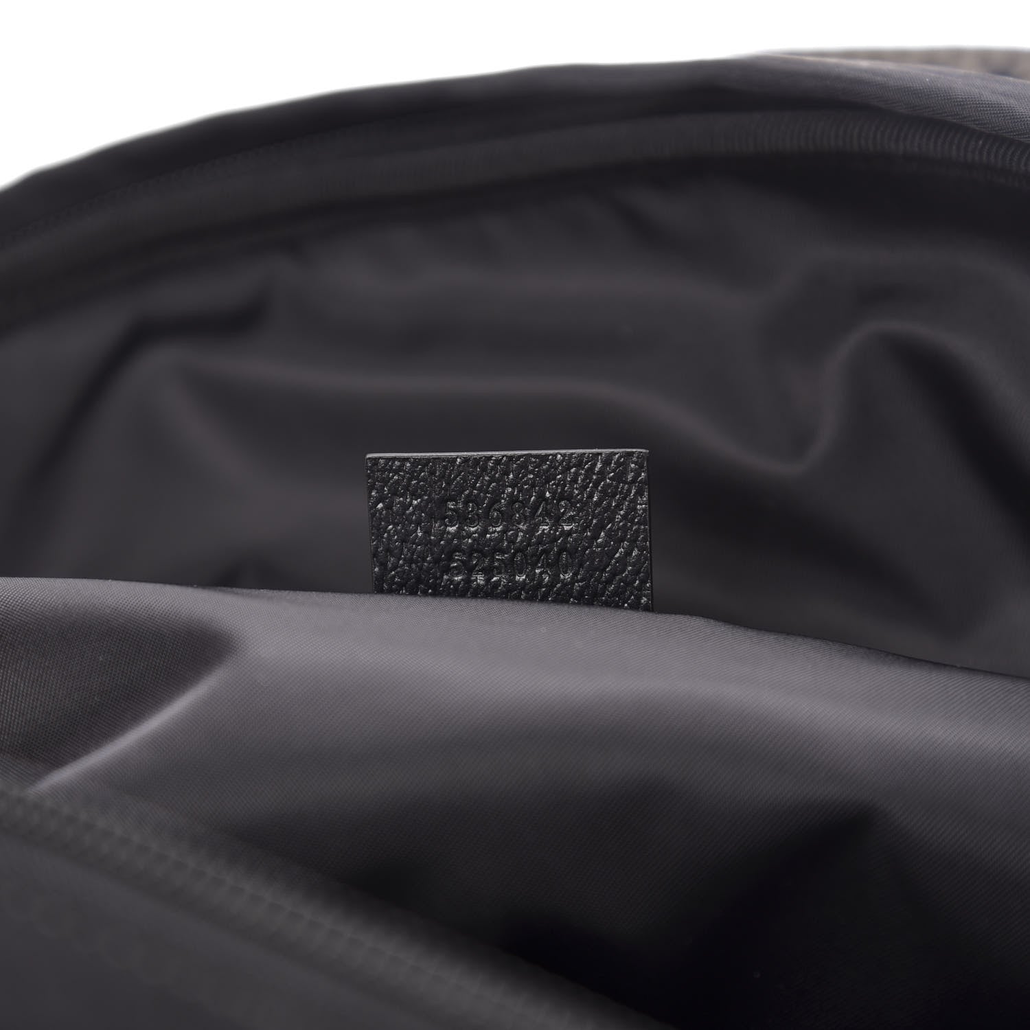 Gucci Nylon 80s Logo Patch Belt Bag Black 7 of 10