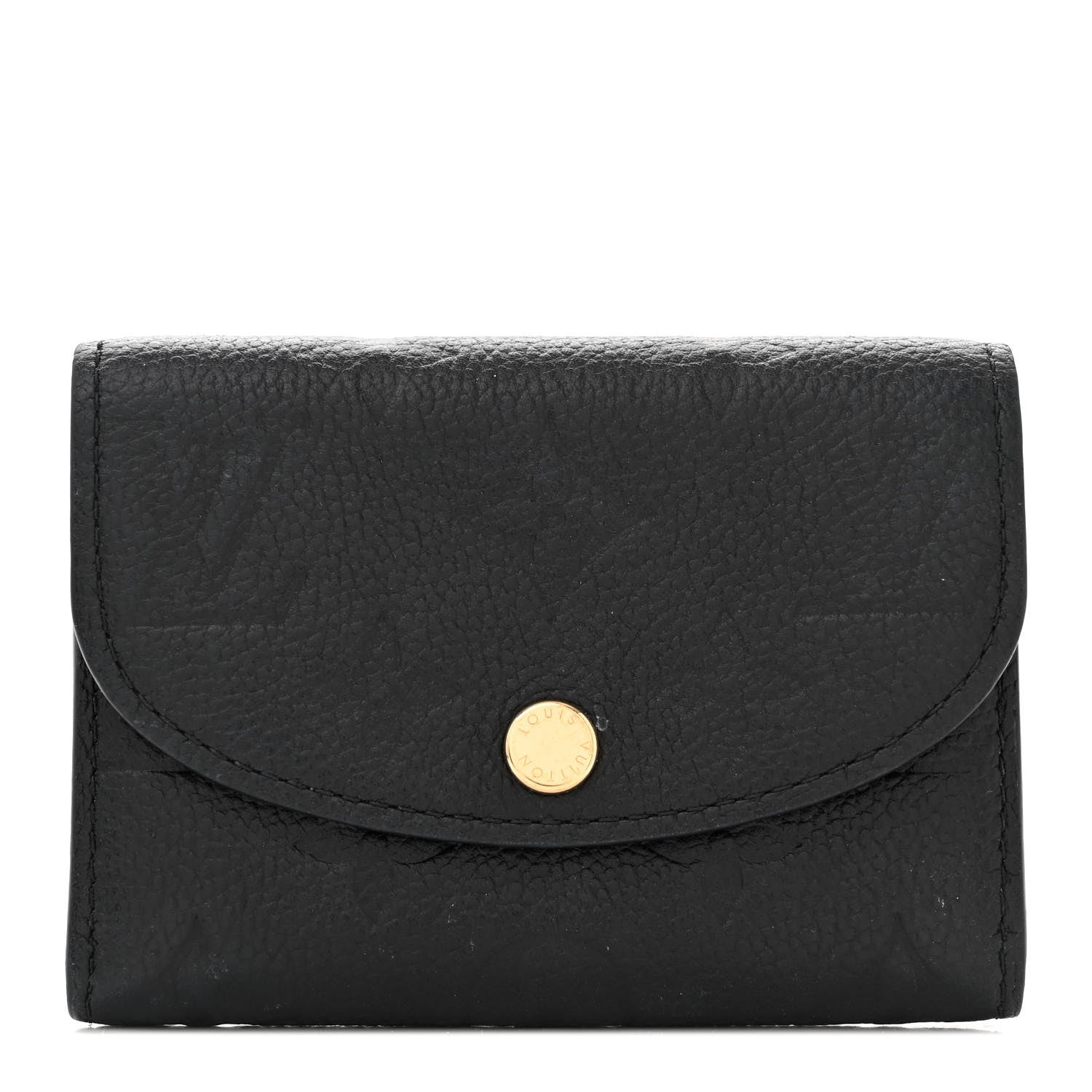 Louis Vuitton LOUIS VUITTON Empreinte Rosalie Coin Purse Black 1 of 7