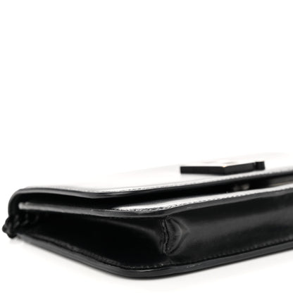 Balenciaga Smooth Calfskin B Wallet on Chain Black 8 of 9