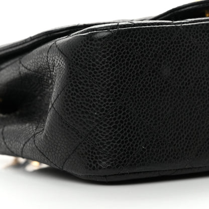 Chanel Caviar Quilted Mini Square Flap Black 9 of 15