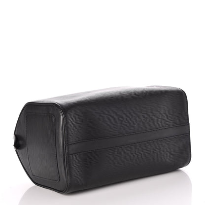 Louis Vuitton Epi Speedy 25 Black 4 of 9