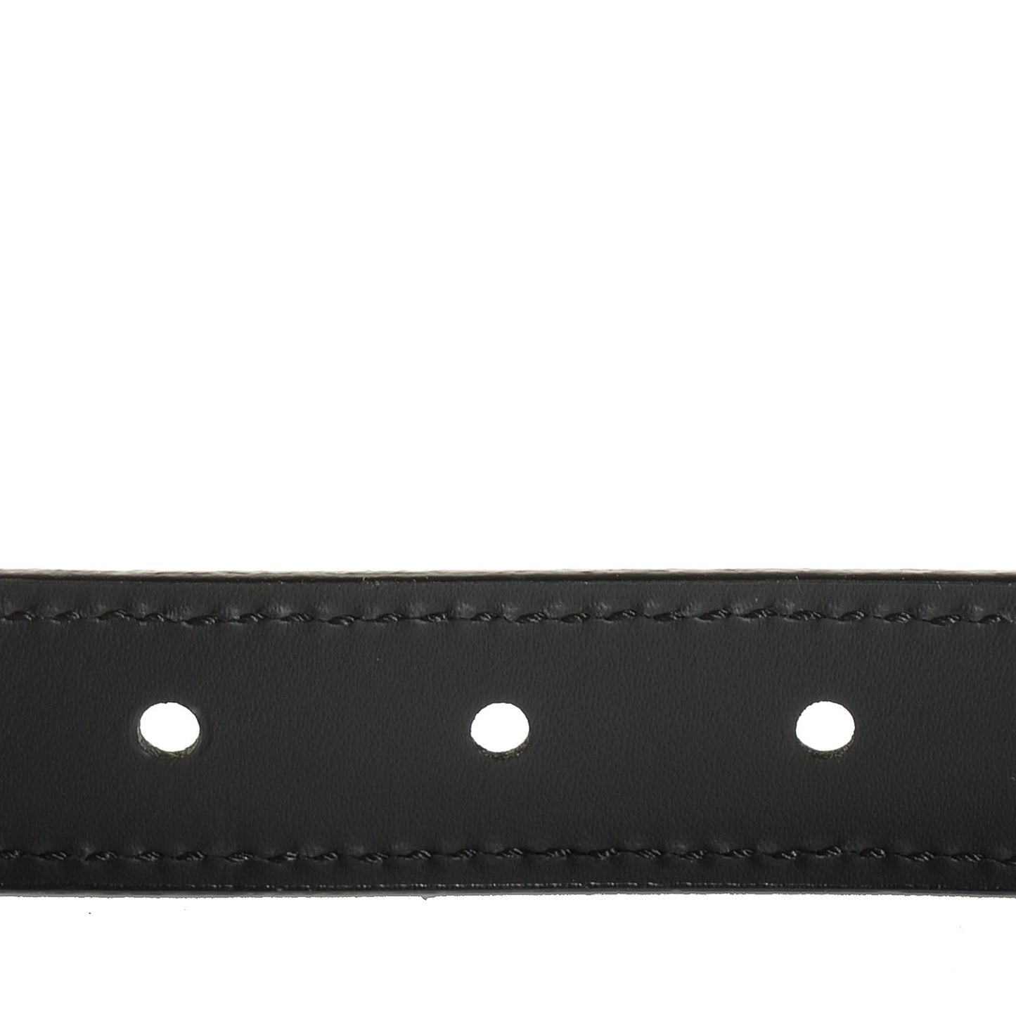 Leather Spike 20mm Belt 85 34 Black
