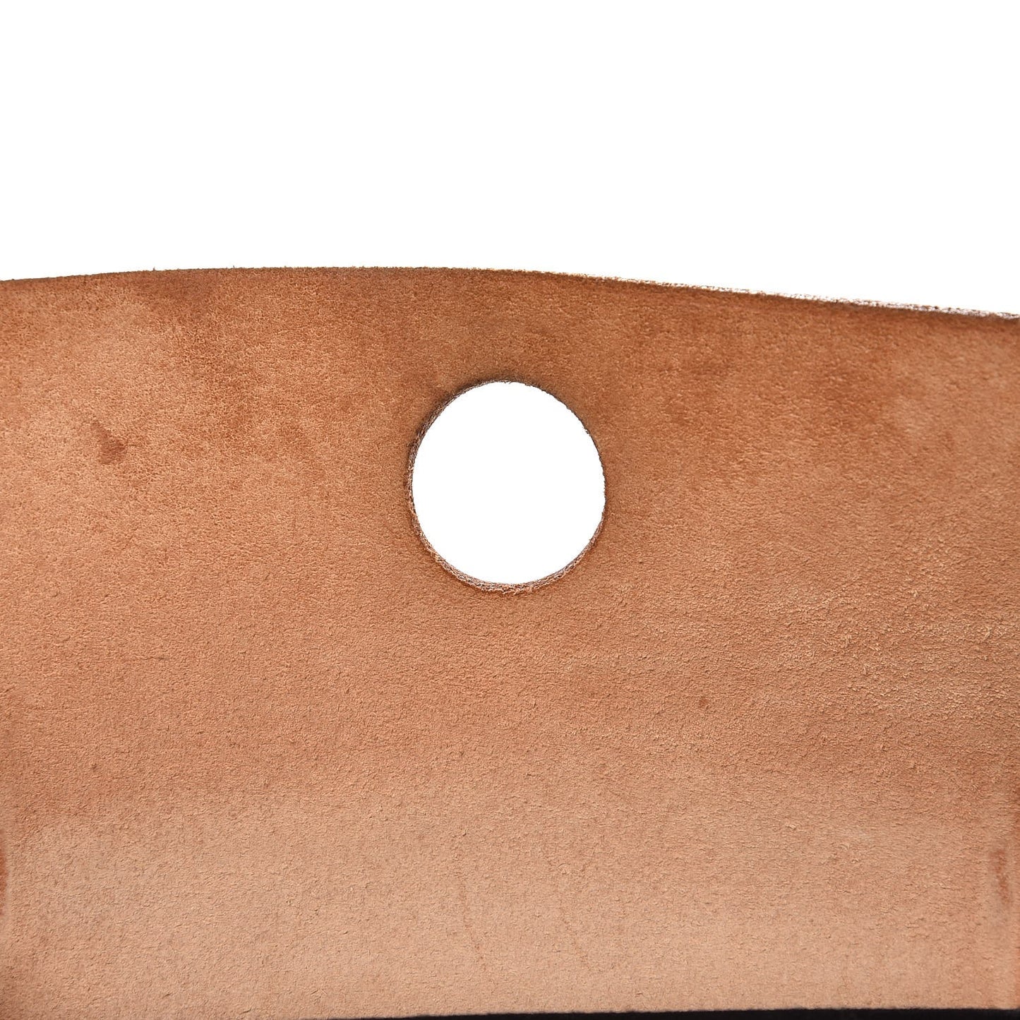 Toile Vache Calfskin Herbag 30 PM Black Natural