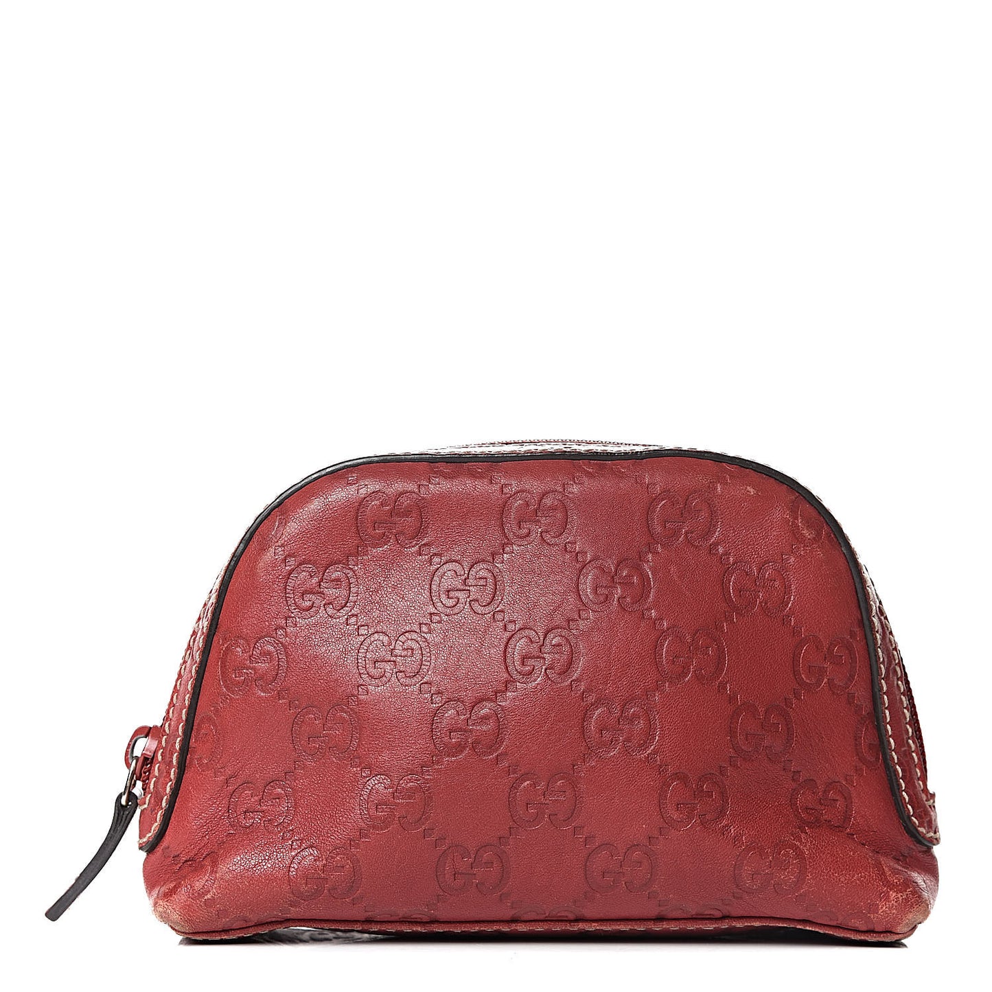 Guccissima GG Cosmetic Case Red