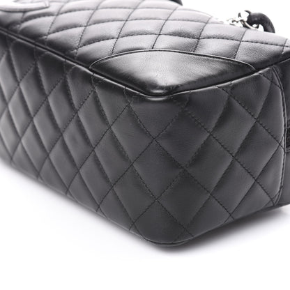 Chanel Calfskin Quilted Small Cambon Bowler Black 9 of 10