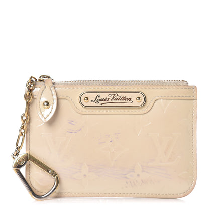Louis Vuitton Vernis Key Pouch Perle 1 of 11
