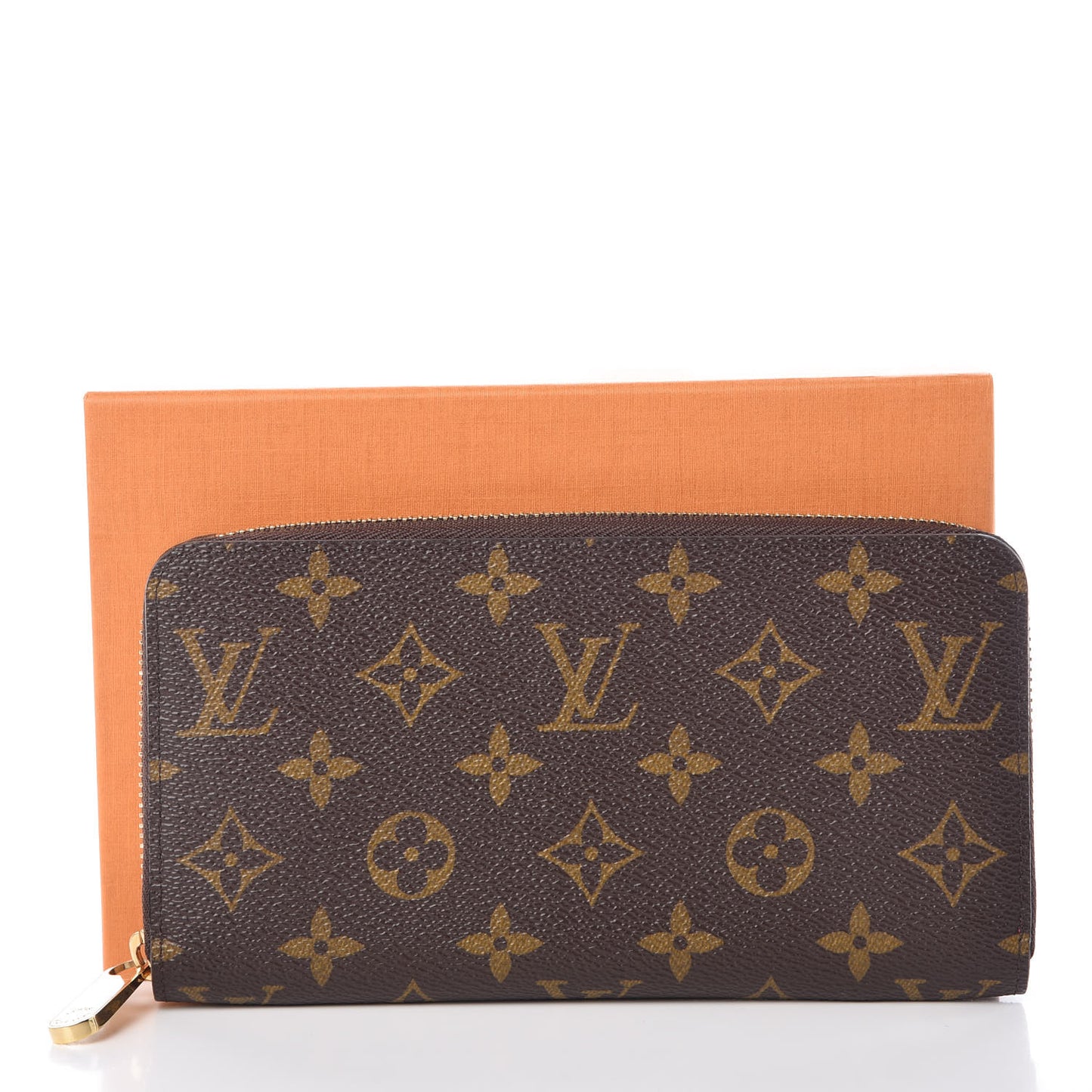 Monogram Zippy Wallet Coquelicot