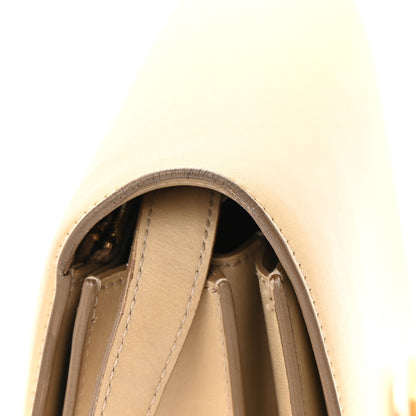 Celine Box Calfskin Medium Classic Box Flap Bag Powder 19 of 21