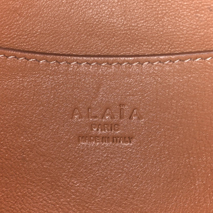 Alaia Crocodile Embossed Pochette Black 6 of 11