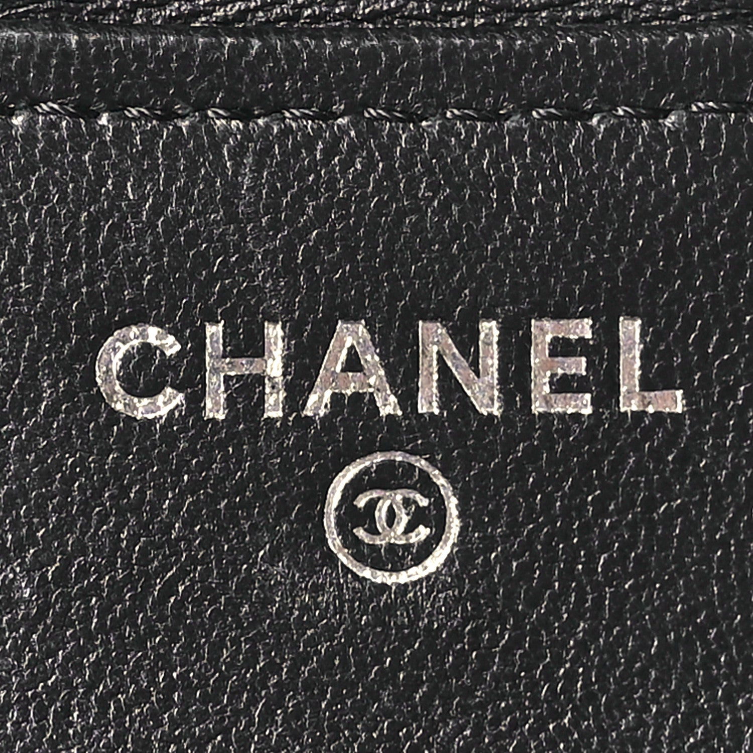 Chanel Lambskin Quilted Compact Flap Wallet Black 7 of 9