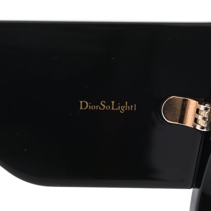Christian Dior Acetate DiorSo Light 1 Shield Sunglasses Black 8 of 9