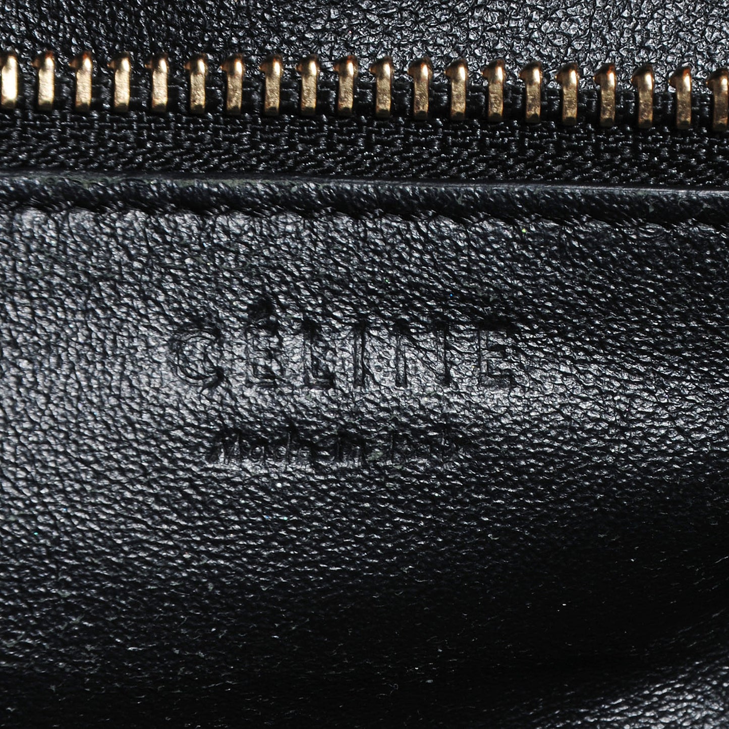 Smooth Calfskin Mini Luggage Black