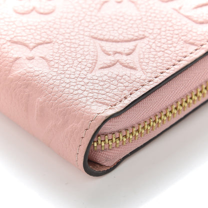 Louis Vuitton Empreinte Zippy Wallet Rose Poudre 6 of 13