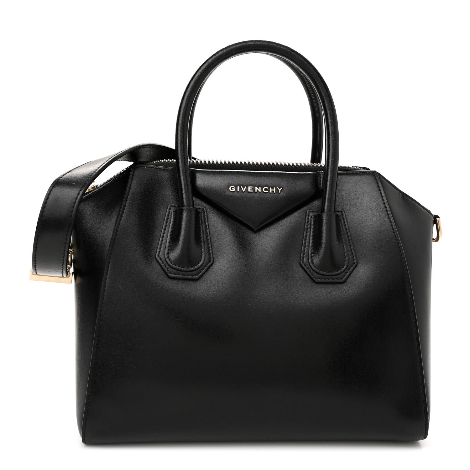 Givenchy Shiny Lord Calfskin Small Antigona Black 1 of 14