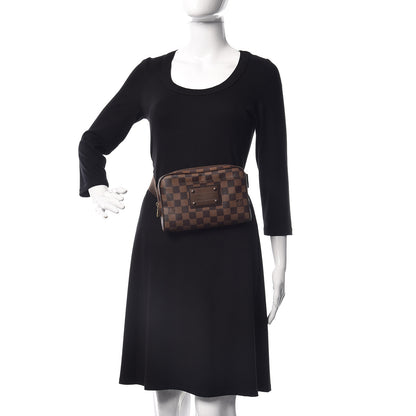 Louis Vuitton Damier Ebene Brooklyn Bum Bag 2 of 8