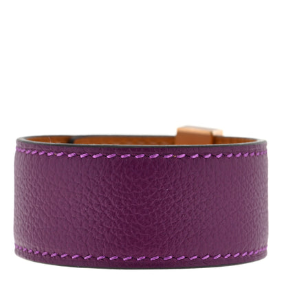 Hermes Evercolor Collier de Chien 24 Bracelet T1 Anemone 2 of 4