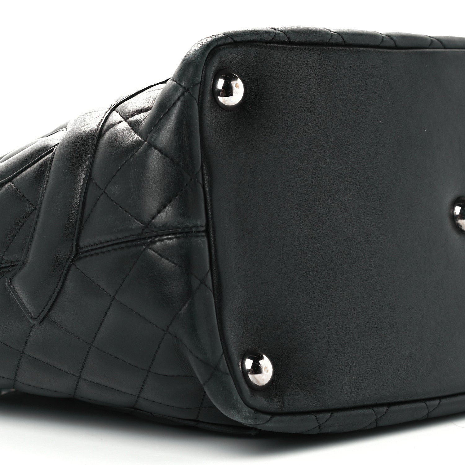 Chanel Calfskin Quilted Large Cambon Tote Black 9 of 11