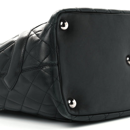 Chanel Calfskin Quilted Large Cambon Tote Black 9 of 11