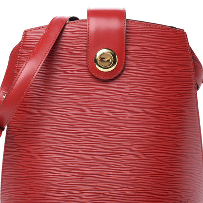 Louis Vuitton Epi Cluny Castillan Red 8 of 15