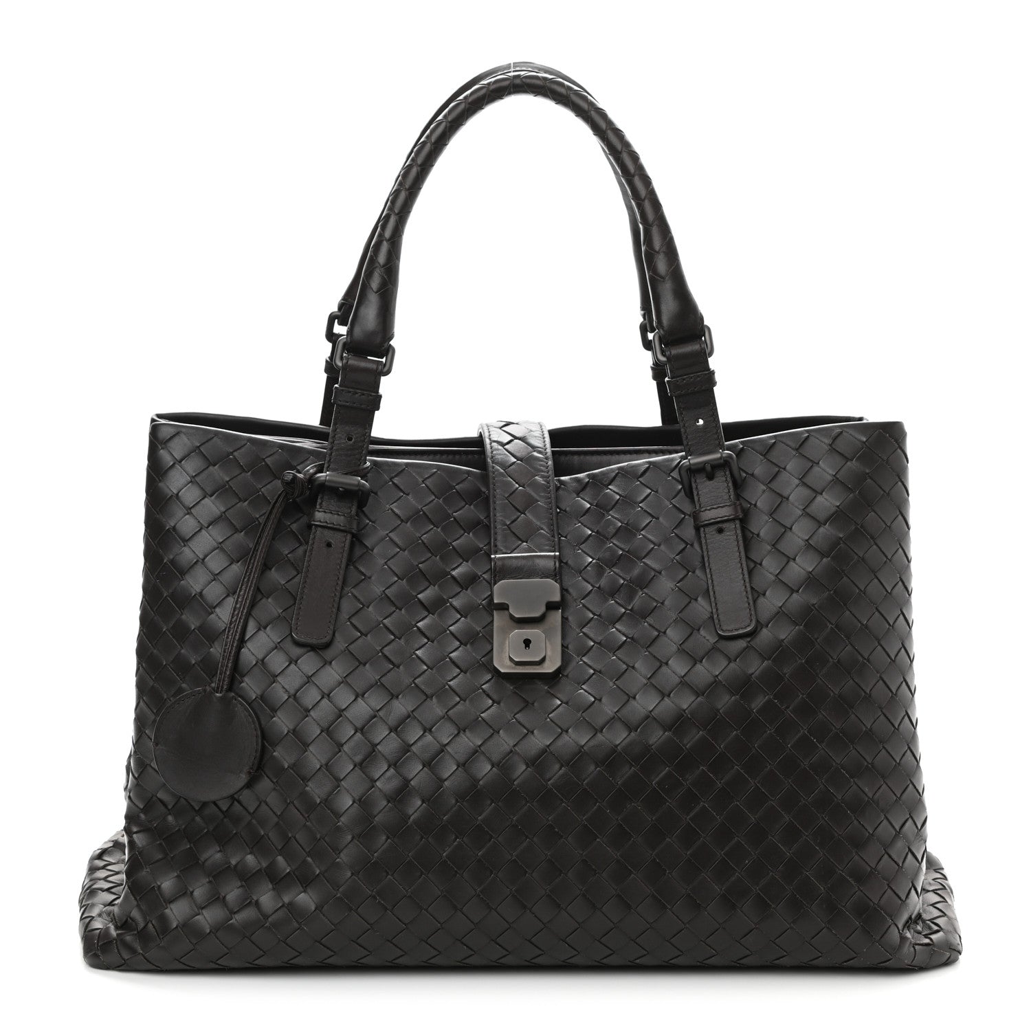 Bottega Veneta Nappa Intrecciato Medium Roma Tote Moro Moro 1 of 10
