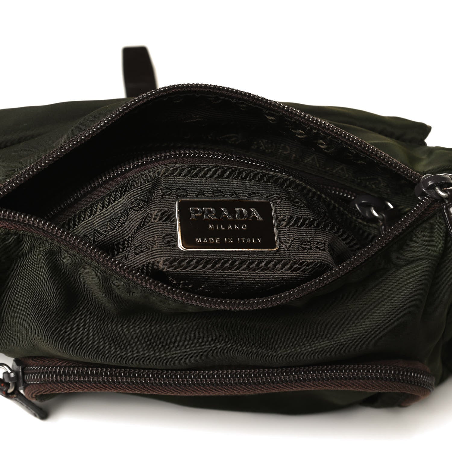 Prada Tessuto Nylon Vela Messenger Ebano 7 of 20