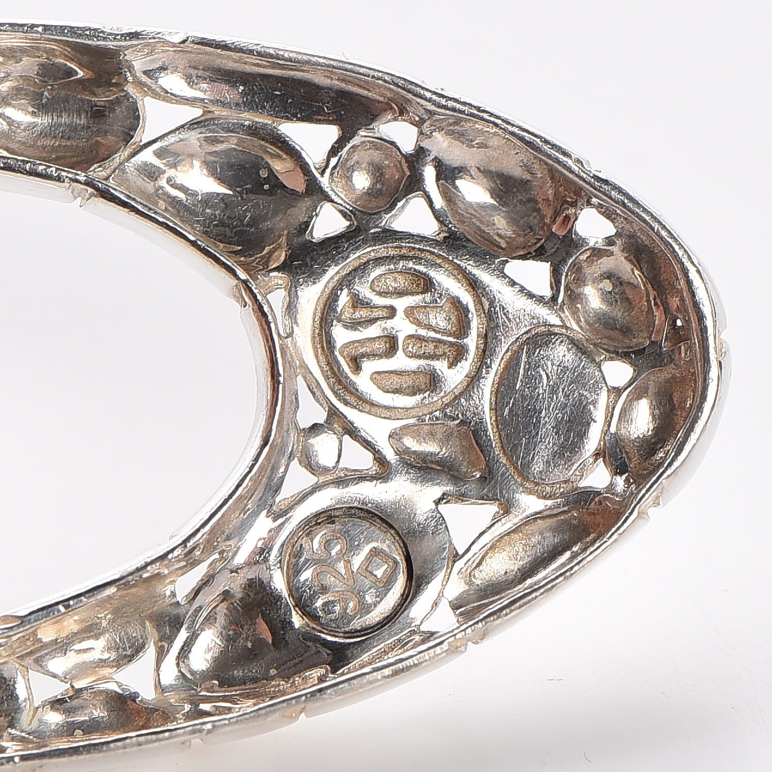 John Hardy Sterling Silver Kali Oval Drop Earrings 3 of 4