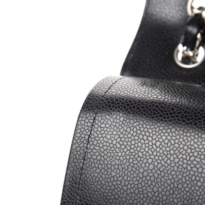Chanel Caviar Quilted Jumbo Double Flap Black 9 of 15