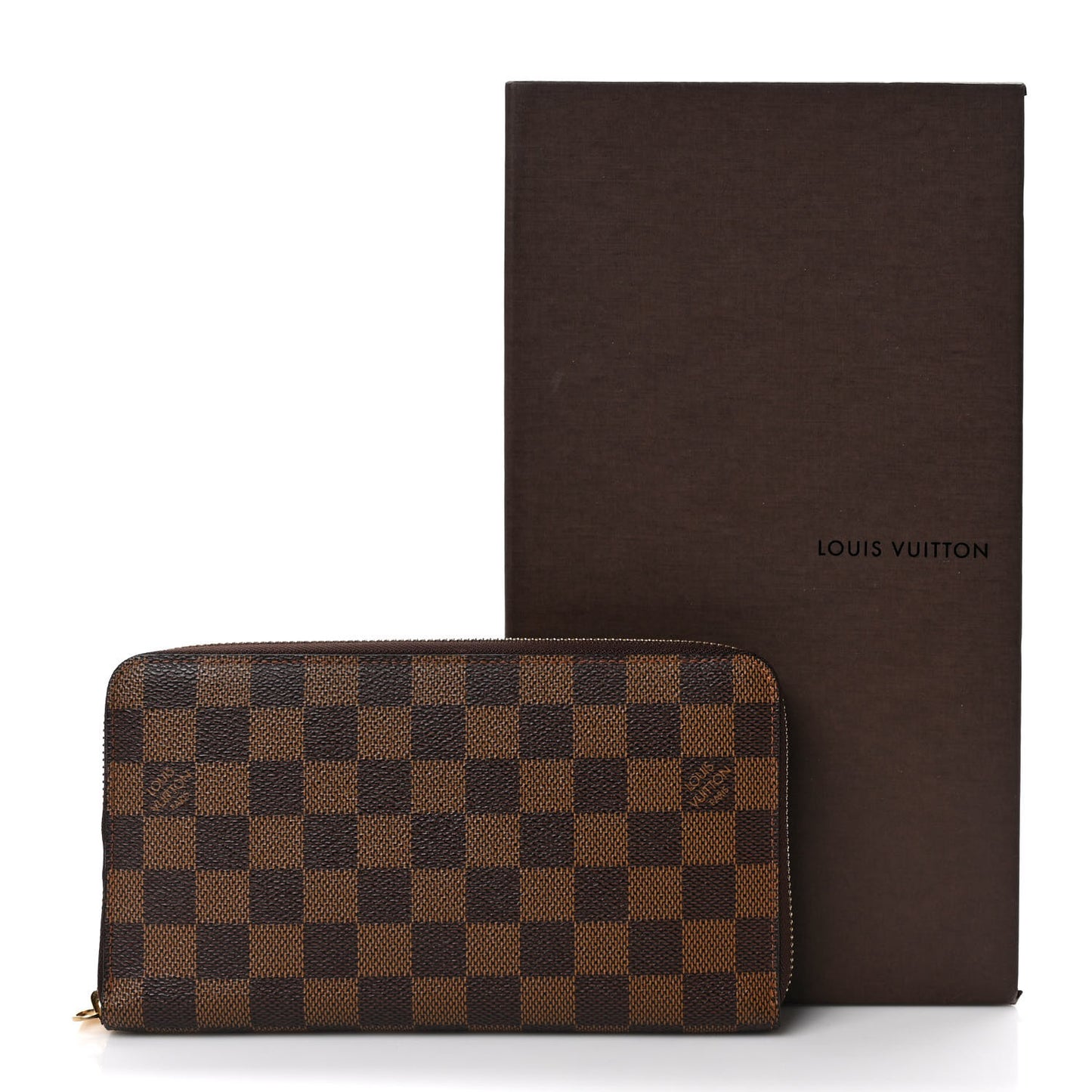 Damier Ebene Zippy Organizer Wallet