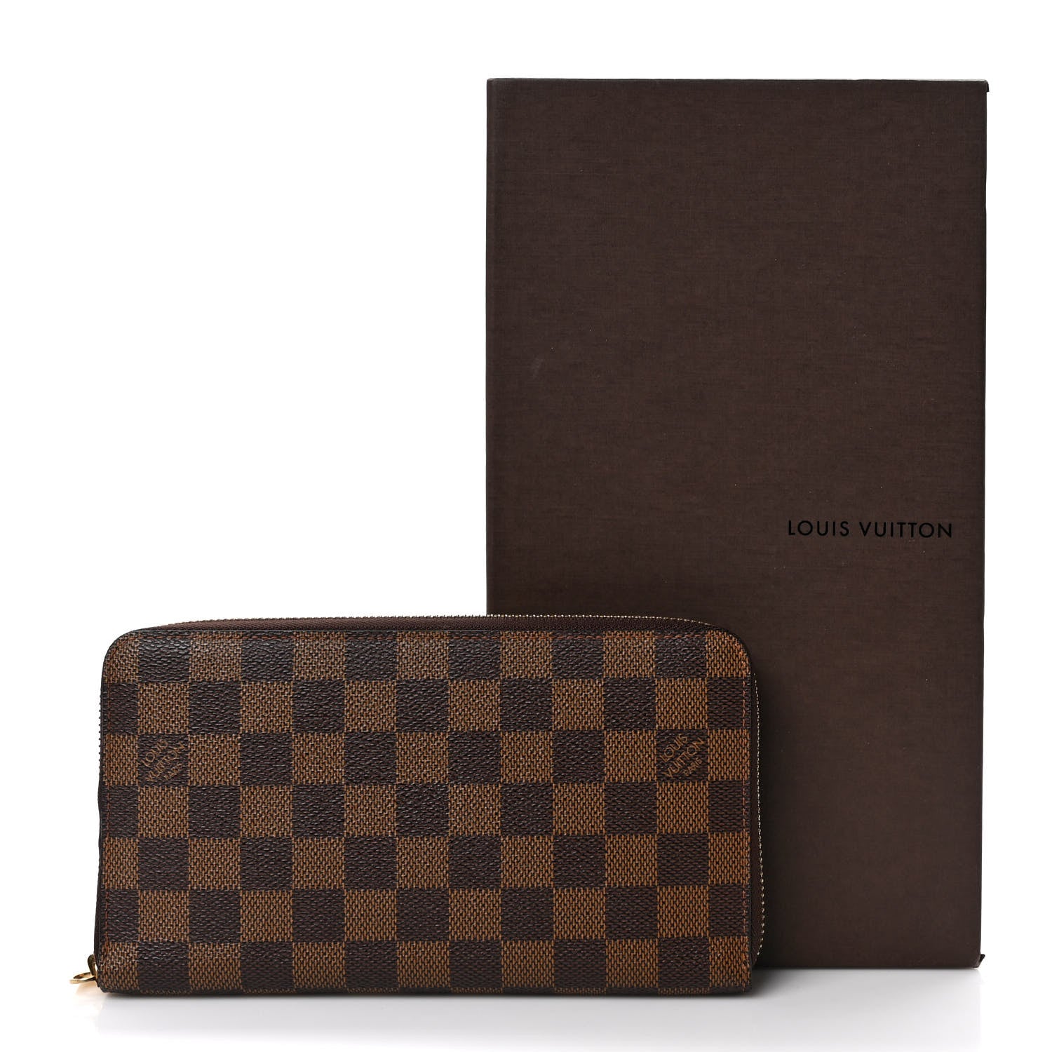 Louis Vuitton Damier Ebene Zippy Organizer Wallet 8 of 8