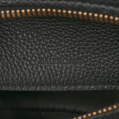 Balenciaga Grained Calfskin Neo Classic Gold Hardware Nano City Crossbody Black 6 of 10