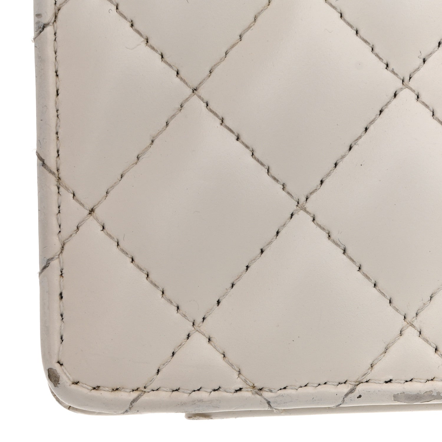 Chanel Glazed Calfskin Quilted Small Flap White 16 of 17
