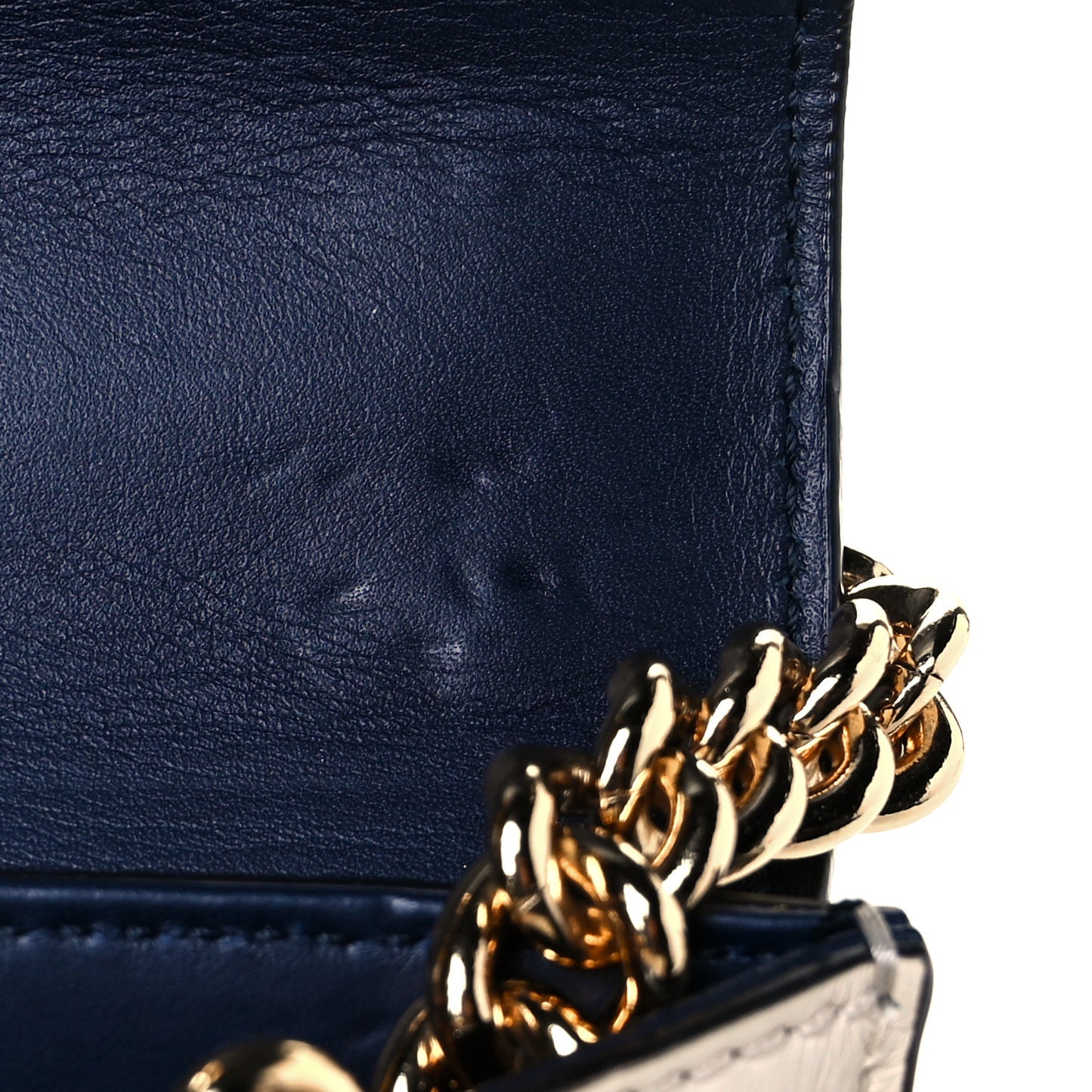 GG Supreme Monogram Moon Calfskin Small Padlock Shoulder Bag Beige Blue Mystic White Hibiscus Red